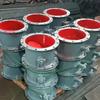 Amortiguador de Aire Manual Amortiguador de Aire de Acero Inoxidable para Conductos de Extracción de Polvo Caja de Turbina Manual Válvula de Mariposa de Ventilación con Puertos Cuadrados y Redondos