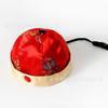 Gorro de bebé traje Tang gorro de casero niños y niñas bebé rojo Joven Maestro sombrero de hermano mayor recién nacido gorro de luna llena centenario