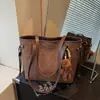 Moda Tendência Nova Outono e Inverno 2025 Transfronteiriça Bolsa Grande de Grande Capacidade Bolsa de Ombro Estilo Feminino Bolsa Tote de Axila