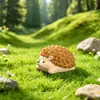 Miniatura de Erizo Decoración DIY para Jardinería Accesorios Decorativos Ecológico Botella Adorno de Resina para Escritorio Nicho Coleccionable