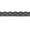 Accesorios de ropa de encaje suministro spot encaje elástico 5002B# ancho 2.3cm