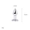 Plug Anal de Cauda Sexy Removível SM Cauda de Raposa Ferramenta de Corte Posterior Suprimentos Femininos Dilatador Anal Iniciante Pequeno