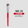 Set de 30 Brochas de Maquillaje Estilo Chino Rojo Zhenghong, Set de Brochas para Sombras de Ojos, Brocha para Corrector, Brocha para Párpado Inferior, Set Completo de Herramientas