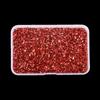 Venta Caliente Transfronteriza Color Irregular Hecho a Mano DIY Traje de Grava Alto Brillo Grava de Vidrio Arte de Uñas Set de Grava en Caja