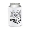 Cubierta de Taza de Material de Buceo Mano de Calavera para Fiesta de Novia Transfronteriza Tildeath/Brideordie Cubierta de Taza de Calavera