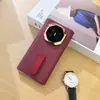 Adecuado para Huawei MateXT2, este estuche para teléfono cuenta con una tapa abatible, un soporte giratorio, protección contra caídas, un diseño de doble eje y una función de suspensión/activación.