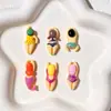 Accesorios de Resina, Figuras de Natación, Accesorios de Pegamento Crema, Pinzas para el Cabello, Imanes para Refrigerador, Materiales para Broches DIY, Pequeños Accesorios de Resina
