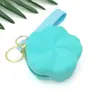Monedero de Silicona Personalizado con Fotos, Bolso Cruzado de Dibujos Animados para Niños, Bolsa para Auriculares, Colgante Lindo, Bolsa de Silicona con Cremallera, Personalizado