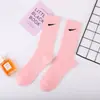 Calcetines Adi Clover para Hombre Deportivos de Hilo Largo de Moda Algodón Puro Absorbentes para Mujer Calcetines de Pareja con Tres Rayas