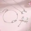 Pulsera Original Estrella Brillante de Nácar para Mujer, Plata de Ley 925, Estilo Coreano, Sensación Fresca y de Alta Gama, Regalo de San Valentín