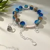 Atacado Pulseira Flor Explosão Margarida Super Fada Joias com Contas Pulseira Feminina de Alto Padrão Joia de Mão Transfronteiriça Pequenos Produtos de Yiwu