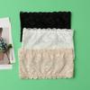 Ropa interior sin relleno para niñas de verano, de encaje, sin tirantes, para pecho pequeño, seda de morera, tipo wrap, sin tirantes, fina, transpirable