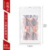 En stock de fábrica tijeras plegables con recubrimiento de titanio para exteriores tijeras de pesca tijeras para hilo de pesca tijeras portátiles de 8 caracteres tijeras multifunción