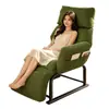 Sillón silla de dormitorio estudiante universitario sentarse y dormir silla de doble uso silla de computadora silla de oficina descanso para el almuerzo sillón individual sofá perezoso silla