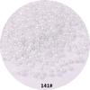 Materiales para hacer joyería artesanal DIY cuentas de arroz color crema cuentas de vidrio de color mixto nacionales 2MM accesorio de ropa borla