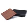 Caja rectangular para billetera al por mayor, disponible en stock, con cubierta de cielo y tierra negra, para joyería, collar, embalaje, llavero, caja de regalo