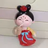 Souvenirs Turísticos Decorativos Culturales y Creativos de Xi'An Luoyang, Dulces de Estilo Antiguo, Brocado Pequeño, Tendencia Nacional, Imanes de Refrigerador Magnéticos de Dama de la Dinastía Tang
