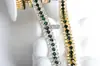 Cadena de Pedrería Soldada de Tres Filas 8+16+8 Cadena de Pedrería Densa Electroplateada Cadena de Pedrería Versátil Accesorios para Joyería DIY