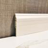 Rodapié de PVC con Clavo Oculto Tira Antipolvo Base de Fibra de Bambú Borde Invisible Estilo Moderno Piso con Borde a Presión