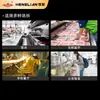 Rebanadora de carne Henglian procesamiento de carne comercial eléctrica vertical multifunción alta potencia rebanadora de carne máquina para cortar carne de cerdo en tiras y cubos