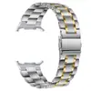 Adecuado para Samsung Watch8 Ultra2 Correa de Acero Inoxidable de Cinco Eslabones Correa de Metal Clásica para Watch8