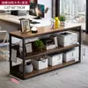 Estantería de pie multicapa Estantería para libros Gabinete bajo de pared Gabinete de almacenamiento Almacenamiento de artículos varios Estantería simple Venta al por mayor