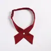 Corbata Uniforme Escolar Tailandés Lazo Cruzado Ajustable Jk Chica Cuello Decorativo Solapa de Flor Chica Tabú Mismo Estilo Estilo Universitario