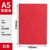 Cuaderno de Tapa Blanda A5 Estilo Retro Libro de Mano Creativo Superficie Suave Cuaderno de Negocios con Hebilla de Moda