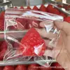 Juguete Squishy de Fresa Grande Brillante al Aceite Estilo Mismo de Xiaohongshu Transfronterizo, Simulación Realista de Comida, Artículo Popular de Celebridad de Internet, Juguete para Aliviar el Estrés Similar a Slime