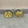 Concha de Agua Oro Puro 999 Tesoro de Riqueza Gato de la Fortuna Pegatina Dorada para Teléfono Móvil Tienda de Oro Promoción de Transmisión en Vivo Regalo para Atraer Clientes