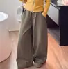 Conjunto de Dos Piezas para Niña: Cárdigan de Punto con Estampado de Letras de Otoño y Pantalones de Pierna Ancha, Nuevo Estilo 2026, Conjunto Casual a la Moda