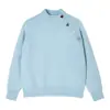 Suéter para Niña Estilo Otoño/Invierno 2025 para Niños Mayores, Top de Punto de Cuello Alto Parcial, Suéter Base Elegante para Niños