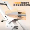 Máquina de subir escadas de nível profissional para suar e queimar gordura, equipamento de fitness para subir escadas e degraus para uso doméstico, dobrável
