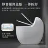 Nuevo Inodoro de Baño Chaozhou con Forma de Huevo, Inodoro Doméstico para Apartamentos Pequeños, Inodoro con Descarga Tipo Sifón de Vórtice
