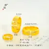 Anel Aberto Pixiu Ouro Brilhante 24K da Loja de Ouro Puzuo, Novo Anel de Dedo Indicador Casal Estilo Chinês