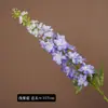 Flores Artificiales de Alta Gama, Delfinios, Violetas, Flores Falsas para Arreglos de Boda, Arreglos Florales, Decoración del Hogar, Flores Decorativas
