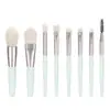 Set de Pinceles de Maquillaje 18 Piezas Base Polvo Corrector Sombra de Ojos Rubor Aplicador de Pincel de Maquillaje Base Set de Viaje