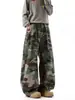 Pantalones Camuflados Rectos de Peso Pesado Estilo Americano Workwear para Hombre, Corte Holgado, Multibolsillos, Pantalones Casuales para Jóvenes, Primavera y Otoño 2026