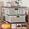 Suporte para máquina de café, organizador de mesa em camadas, porta-cápsulas de café tipo gaveta, porta-xícaras de café e copos de água