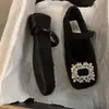 Primer Encuentro Ji Zapatos Planos Mary Jane con Pedrería Francesa para Mujeres Embarazadas Zapatos Planos Tipo Frijol 2026 Nuevos de Invierno Zapatos Suaves Wanyuan Algodón
