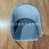 Cadeira de Jantar Nórdica de Lazer de Fábrica de Xangai, Cadeira Moderna para Casa, Móveis Domésticos em Couro e Ferro Forjado, Mesa de Jantar e Cadeiras de Luxo Leve Italiano