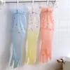 Luvas de Limpeza Doméstica Estendidas para Lavar Louça Luvas de Cozinha de Látex Duráveis e à Prova d'Água para Lavar Roupas