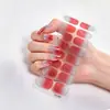 Pegatinas para Uñas con Purpurina de Color Sólido Sin Hornear Removibles Pegatinas para Uñas con Pegamento de Gelatina Suministro Directo de Fábrica Origen Seguras para Mujeres Embarazadas