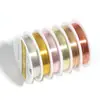 Alambre de cobre que conserva el color especialmente para joyería importada, Alambre de cobre para tocados y moños de pelo DIY hecho a mano, Alambre de cobre para conectar pulseras de perlas