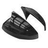Adecuado para Volkswagen nuevo Polo 19-22 cubierta de espejo patrón de fibra de carbono cubierta de espejo retrovisor exterior modificado