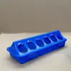 Comedero para Palomas Canaleta Caja Anti-Derrames Alimentador Automático Fugas Jaula para Palomas de Carrera Caja Colgante Suministros para Palomas Mensajeras Bebedero