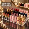 Caja de Almacenamiento de Lápices Labiales a Prueba de Polvo Organizador de Escritorio Cosméticos Esmalte de Uñas Caja Transparente para Lápices Labiales de Alta Gama Soporte para Lápices Labiales