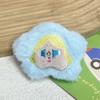 Broche de Pelúcia Estrela de Cinco Pontas Acessórios Decoração de Sapato Acessórios para Enfeite DIY Chaveiro Menina Boneca Natal