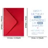 Compra directa transfronteriza de 1 tarjeta de felicitación del Día del Padre para agradecer a papá, regalo de feliz cumpleaños, set de tarjeta de felicitación y sobre