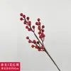 Flores Artificiales Doradas, Arreglo Floral de Cubeta de Bendición de Año Nuevo, Material Floral para Salón de Bodas de Eucalipto y Frutos de Acebo, Adornos Chinos